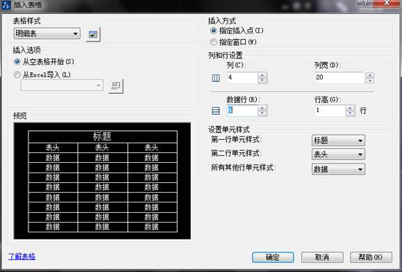 表格的創(chuàng)建、調(diào)整與文字的編輯