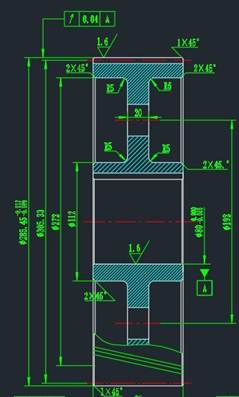 CAD繪制齒輪零件圖教程