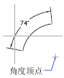 CAD中創(chuàng)建角度標注命令（DIMANGULAR）的圖文教程