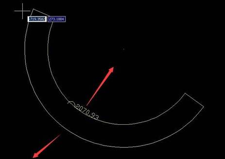CAD標(biāo)注弧線長(zhǎng)度的方法