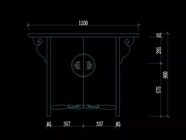 CAD怎么繪制中式家具平面圖？