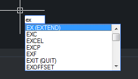 CAD中延伸的快捷鍵是什么？