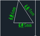 CAD如何繪制一個(gè)簡(jiǎn)單地三角形？