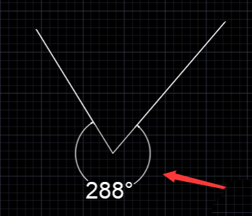 CAD如何標(biāo)注鈍角度數(shù)？