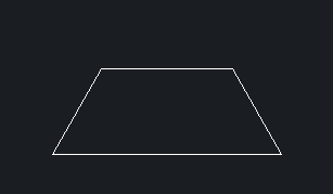 CAD如何設(shè)計簡單的梯形