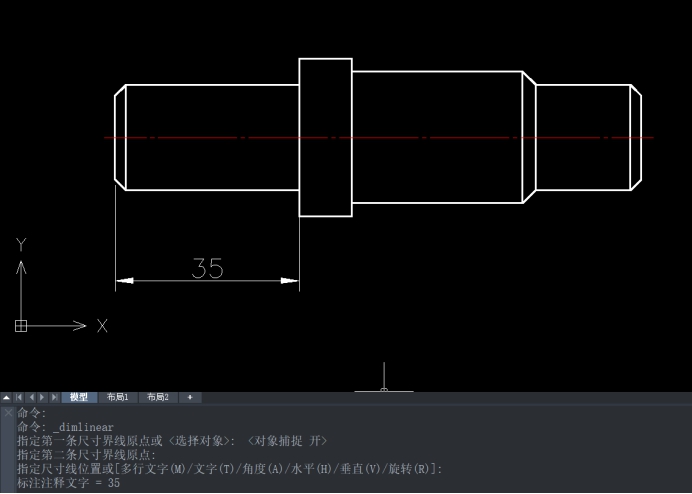 CAD基線標(biāo)注的方法